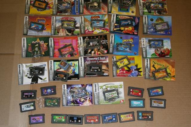 Lot Gameboy Advance DS Lite Games Cartridge Boys Girls
