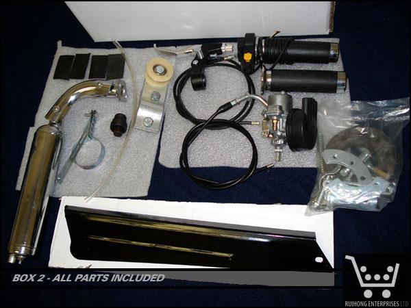 FREE SHIPPING - 80cc Jet Stealth Limited Edition Bicycle Engine Kit
