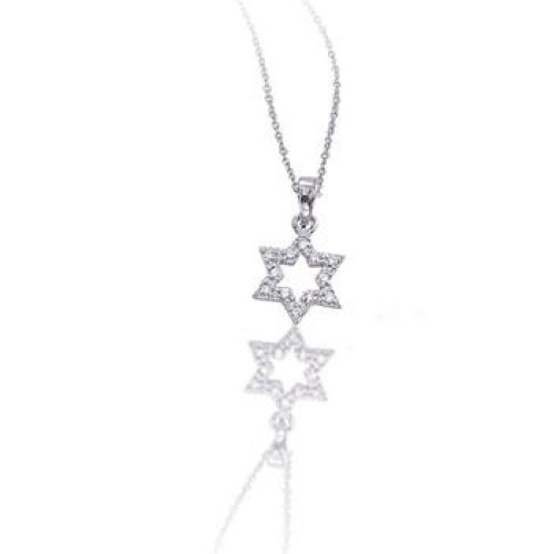 gold star of david necklace. Star of David Necklace