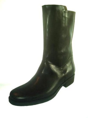 short flat boots. JCrew Templeton Short Leather Flat Boots $168 Black 11