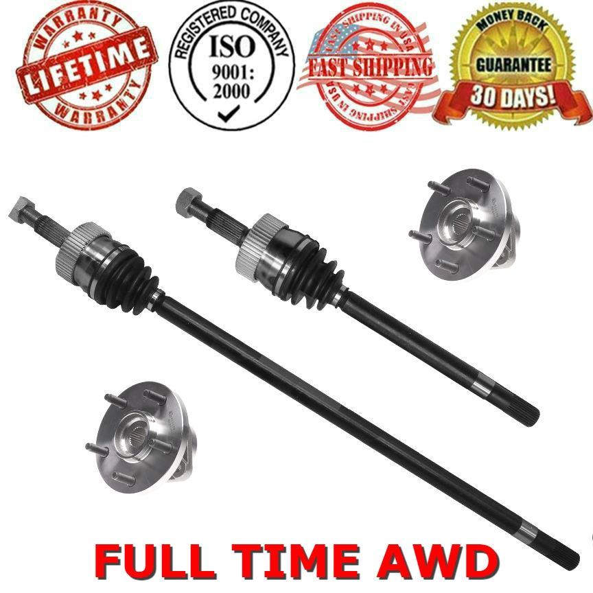 Front Axles Hubs for Jeep Grand Cherokee 9904 All Wheel Drive Quadra