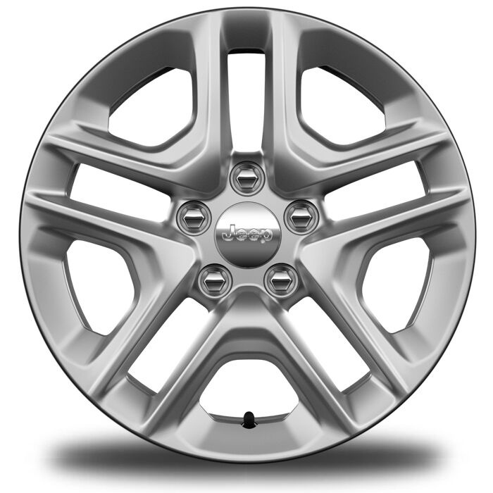 20172020 Jeep Compass Sport 16" GLOSS BLACK Wheel Skins / HUBCAPS