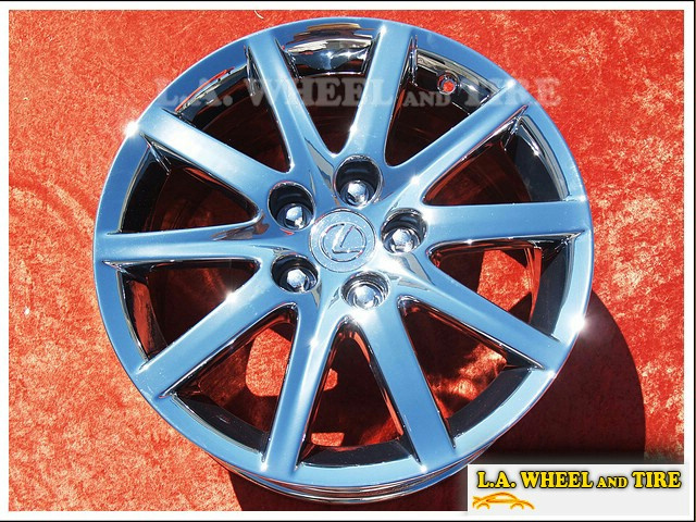 SET OF 4 CHROME 17