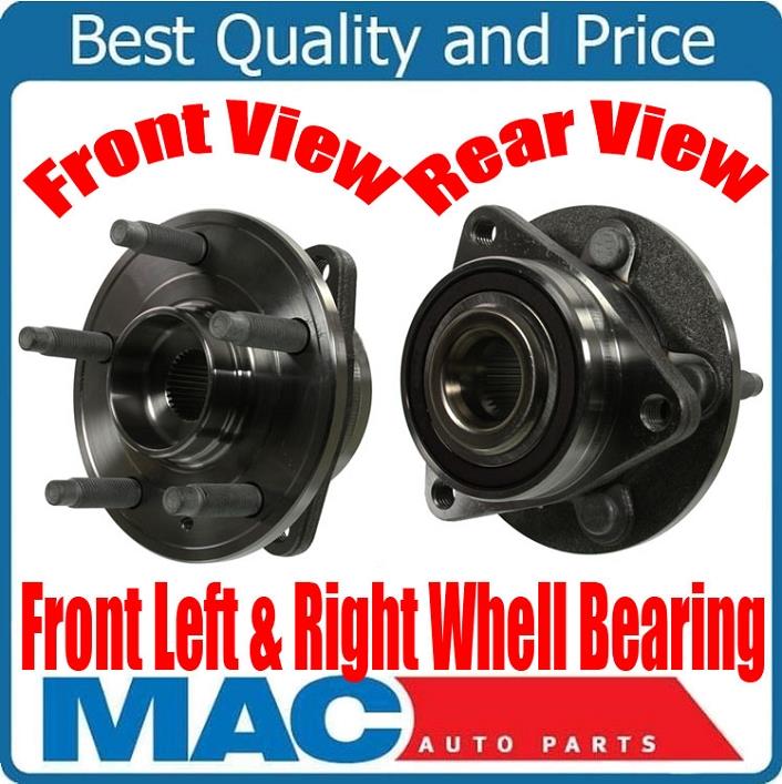 100% New Front Wheel Hub Bearings for Chevrolet Cruze Base W 15" Rims