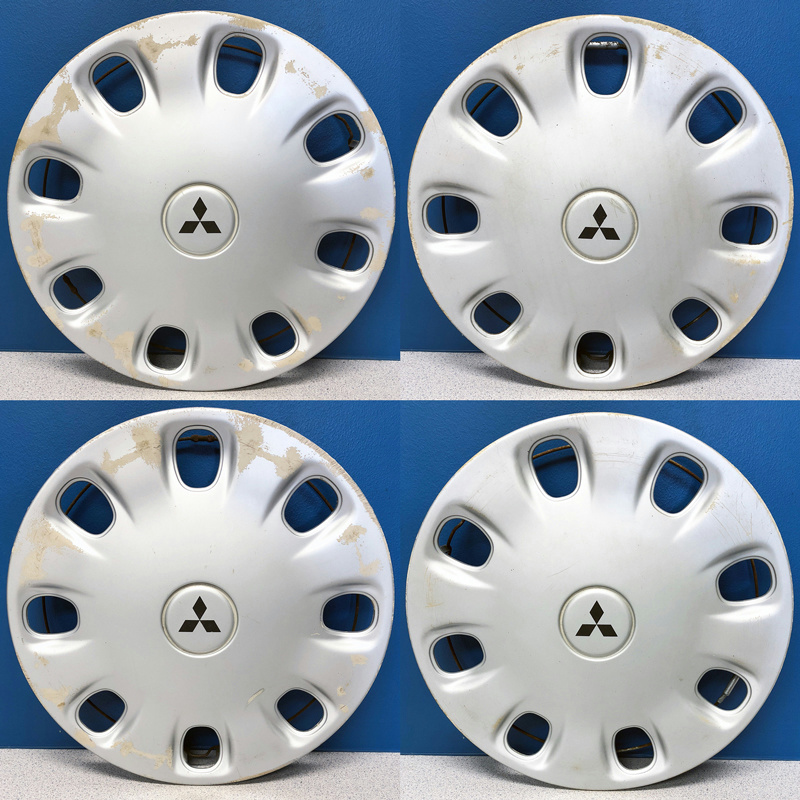 19951996 Mitsubishi Mirage 57557 13" Hubcaps / Wheel Covers MR130576 SET/4 eBay