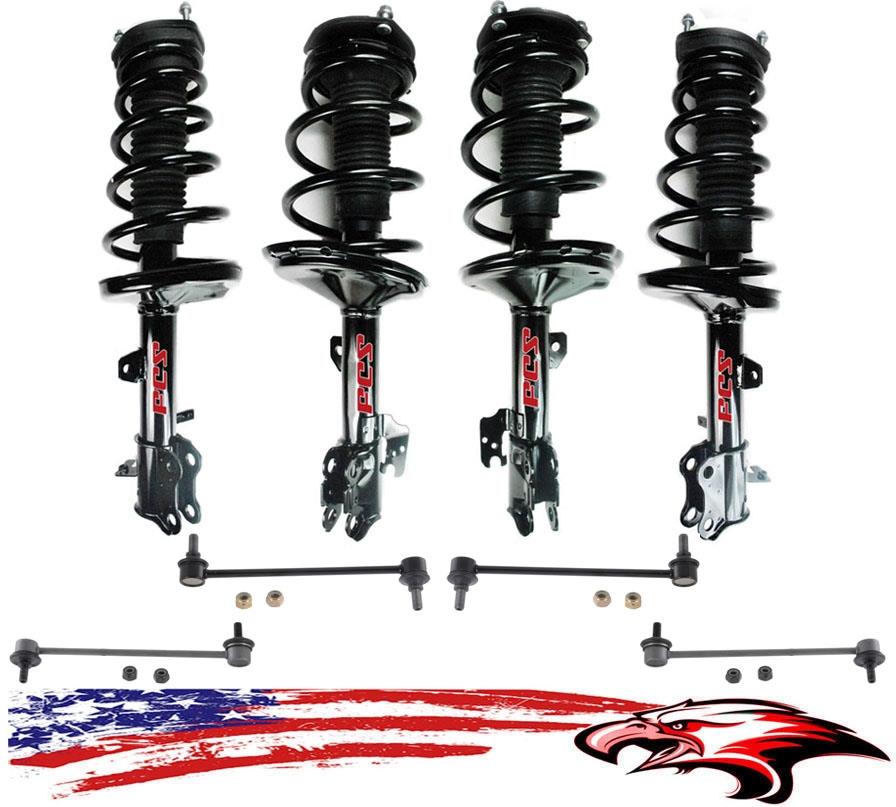 Front & Rear Struts Sway Bar Links for Toyota Highlander All Wheel Drive 0103 eBay