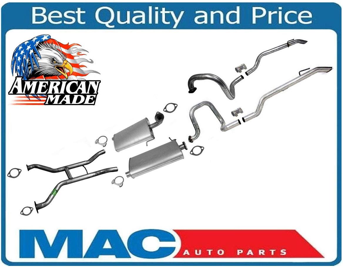For 03-09 Crown Victoria Muffler DUAL Exhaust System Without Resonators