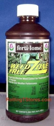 Weed Control Fertilome Weed Free Zone Post Emerge 16 Oz