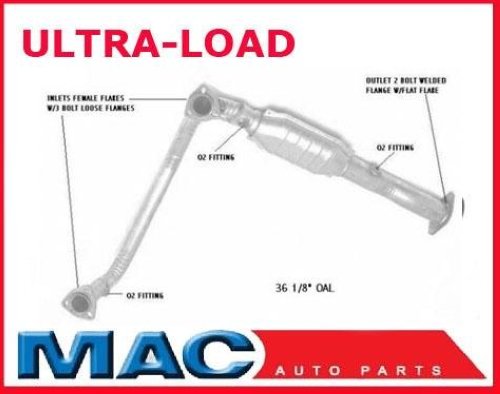 ultrafit exhaust cc1124xl catalytic converter w gasket buy from mac