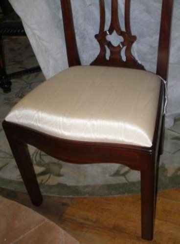 Maitland Smith Regency Mahogany Dining Chairs Table Set
