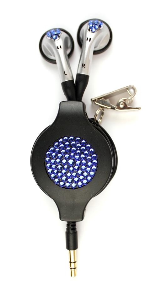 Chicboom Keychain  Speaker Zebra Crystals Chicbuds