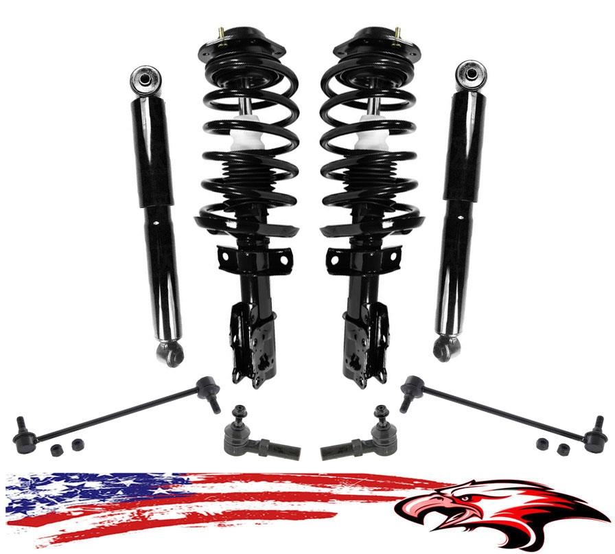Front Struts Rear Tie Rods Sway Bar Links for Chevrolet Cobalt HHR