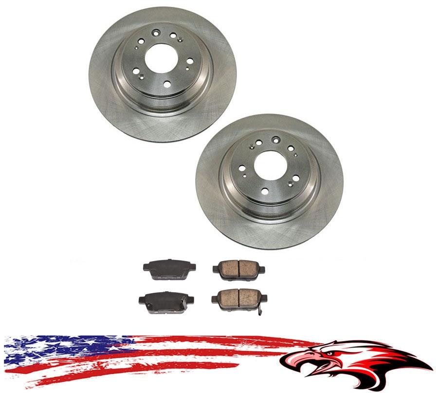Front Ceramic Brake Pads Fits Acura TL 2009-2014 3.5L 3.7L V6 NEW