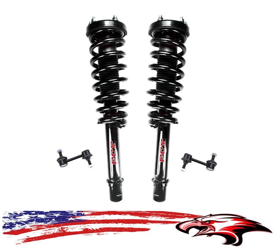 New Front Struts & Sway Bar Links for Acura TL 3.2L 20042008 LIFETIME