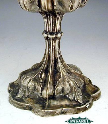 Rare Silver Kiddush Cup Goblet, Austro Hungary, 1812  