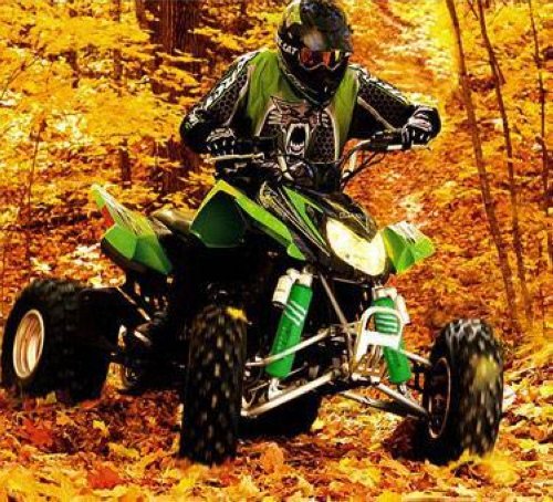 GREEN Shock Covers Arctic Cat PROWLER 650 700 (Set 4)  