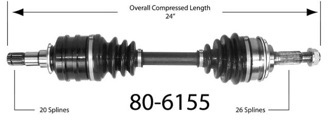 90 91 93 Celica ST 1.6L A/T D/S New CV Drive Axle Shaft  